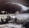 Abb. 27-7 Das amerikanische Mondauto  LUNAR ROVER